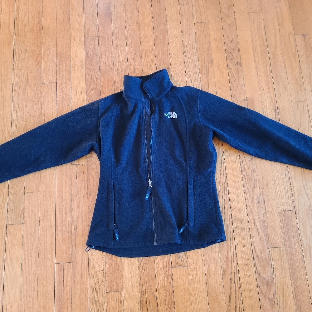 North Face black fleece